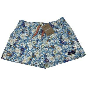 Patagonia Kids Costa Rica 3" Baggies Shorts Primavera/Lago NWT $49 LARGE 12